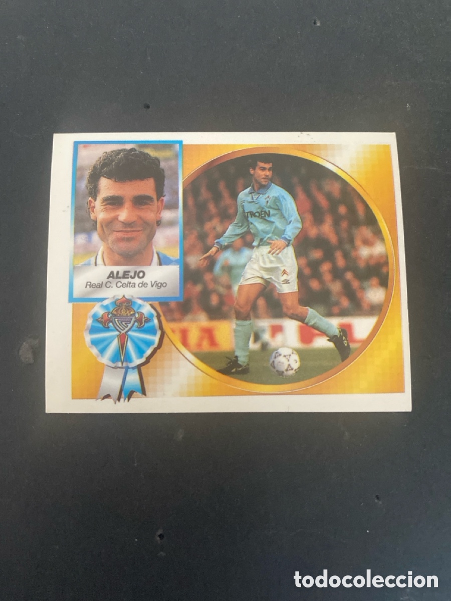 Cromos de f&uacute;tbol: Cromo liga 94/95 Celta de Vigo nunca pegado
