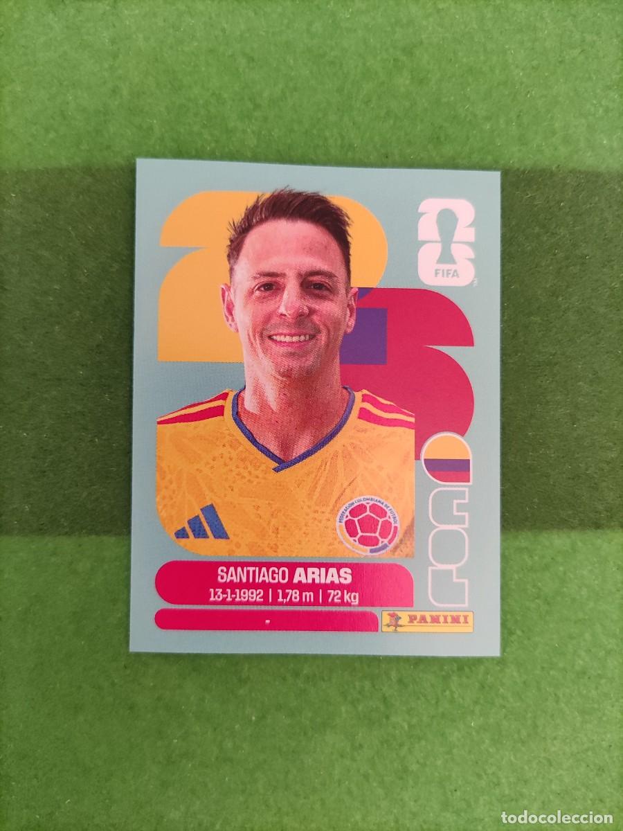 Cromos de f&uacute;tbol: Arias Colombia COL 9 Sticker Mundial 2026 FIFA World Cup / Sin pegar