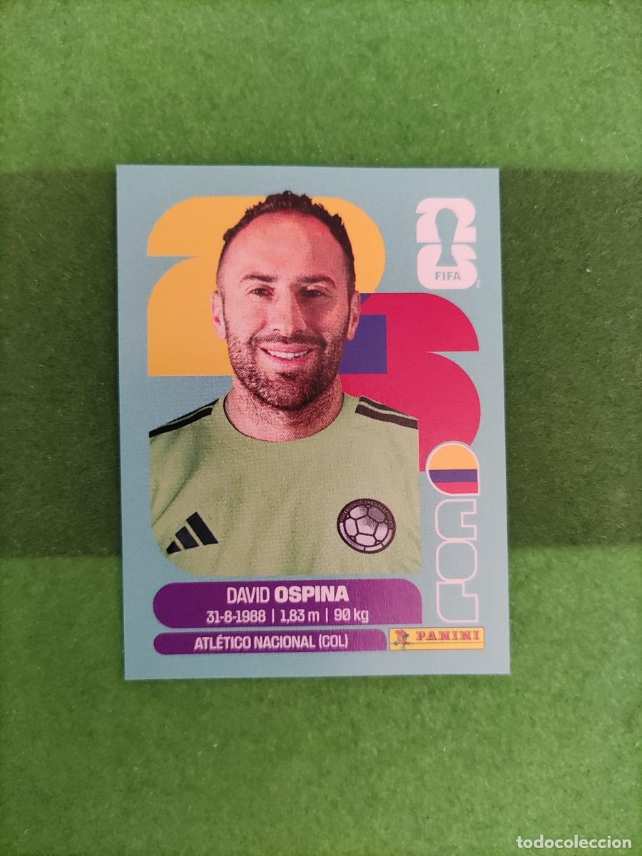 Cromos de f&uacute;tbol: Ospina Colombia COL 3 Sticker Mundial 2026 FIFA World Cup / Sin pegar