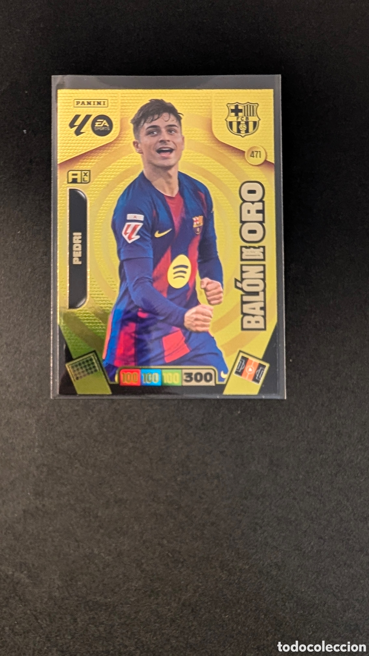 Cromos de f&uacute;tbol: PEDRI BARCELONA 471 BALON DE ORO ADRENALYN XL LIGA 2025/2026 25 26 PANINI