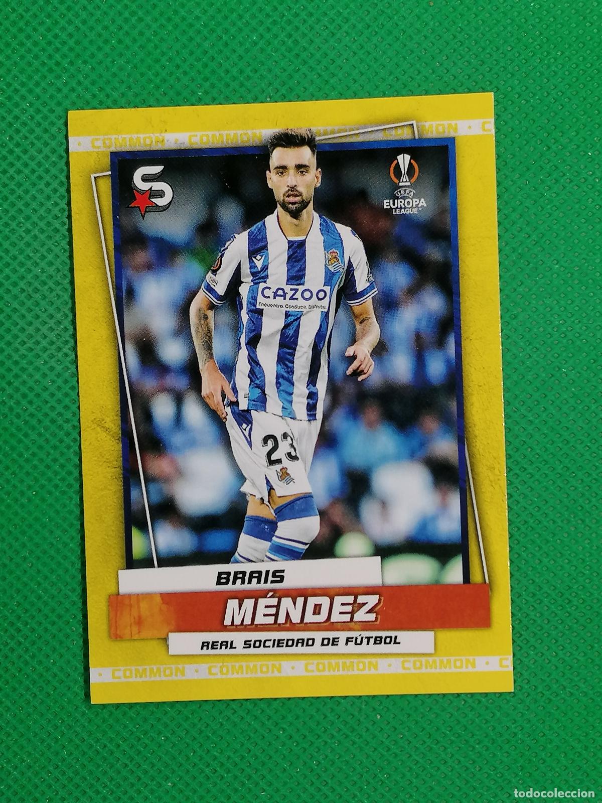 Cromos de Futebol: 177 BRAIS MENDEZ REAL SOCIEDAD COMMON ⚽ TOPPS SUPERSTARS 22 23 2022 2023 ⚽