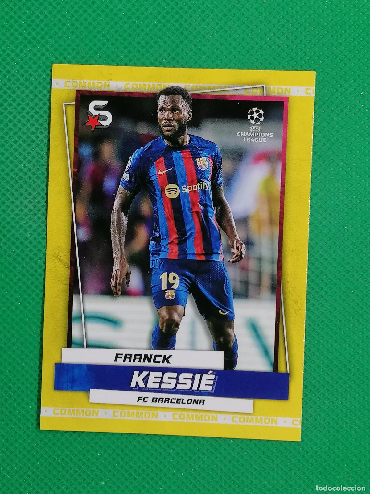 Cromos de Futebol: 50 FRANCK KESSIE BARCELONA COMMON ⚽ TOPPS SUPERSTARS 22 23 2022 2023 ⚽