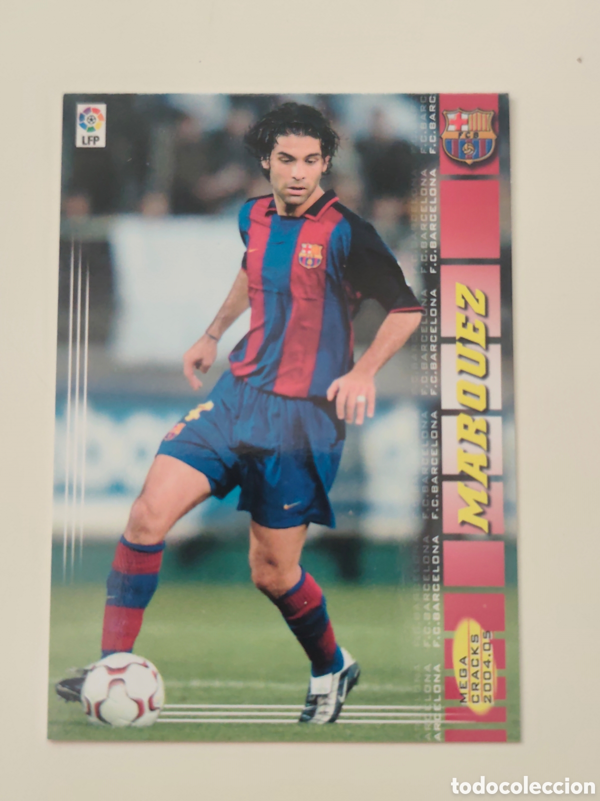 Fu&szlig;ball-Sticker: 61 M&Aacute;RQUEZ FC BARCELONA MEGACRACKS 2004 2005