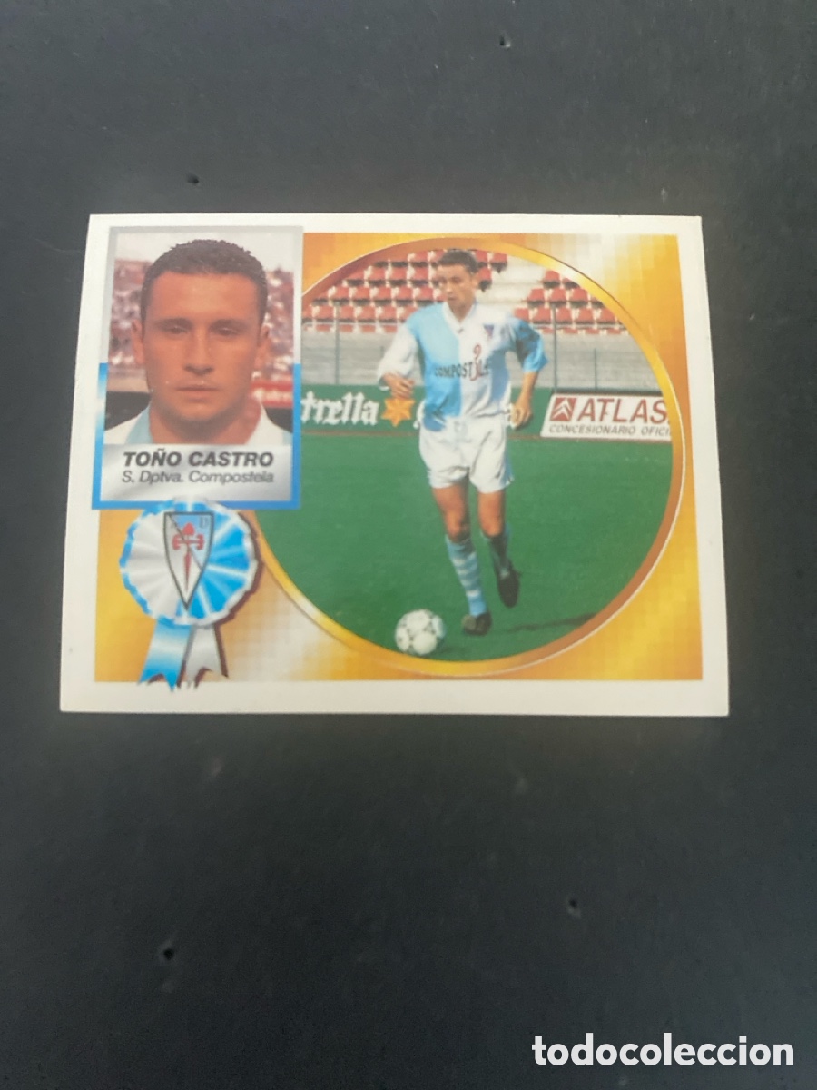 Cartes &agrave; collectionner de Football: Cromo liga 94/95 S. D. Compostela nunca pegado