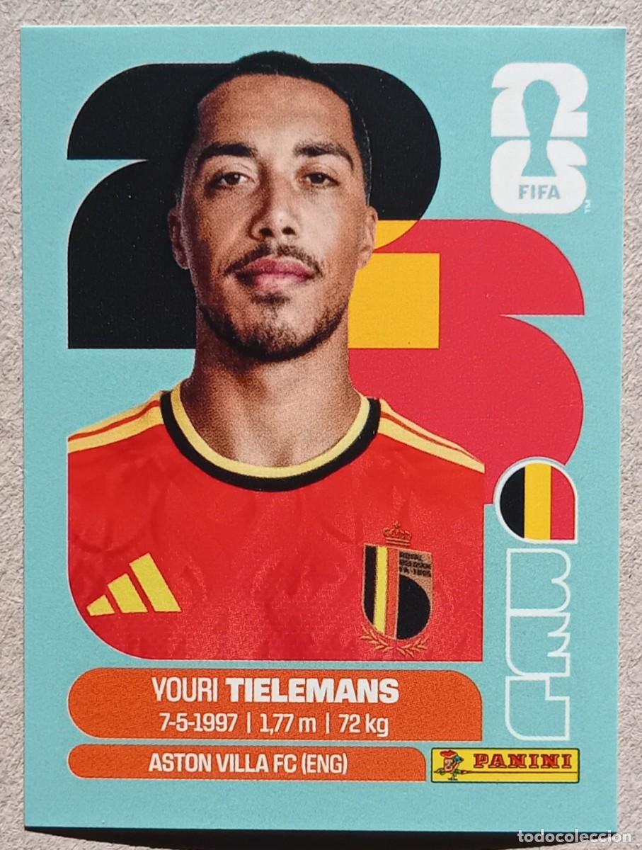 Cromos de f&uacute;tbol: Figurina Panini 2026 Cromo World Cup Usa Mundial 2026 Youri Tielemans Belgium n BEL 9
