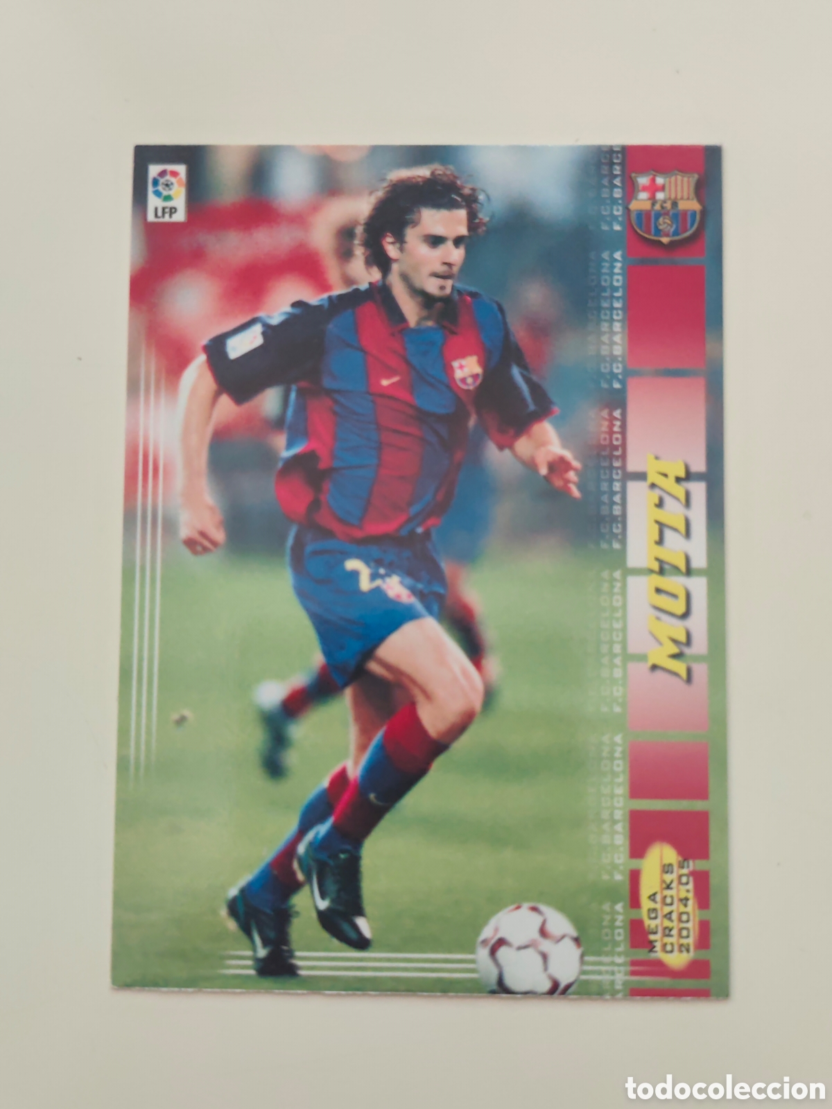Cromos de f&uacute;tbol: 64 MOTTA FC BARCELONA MEGACRACKS 2004 2005