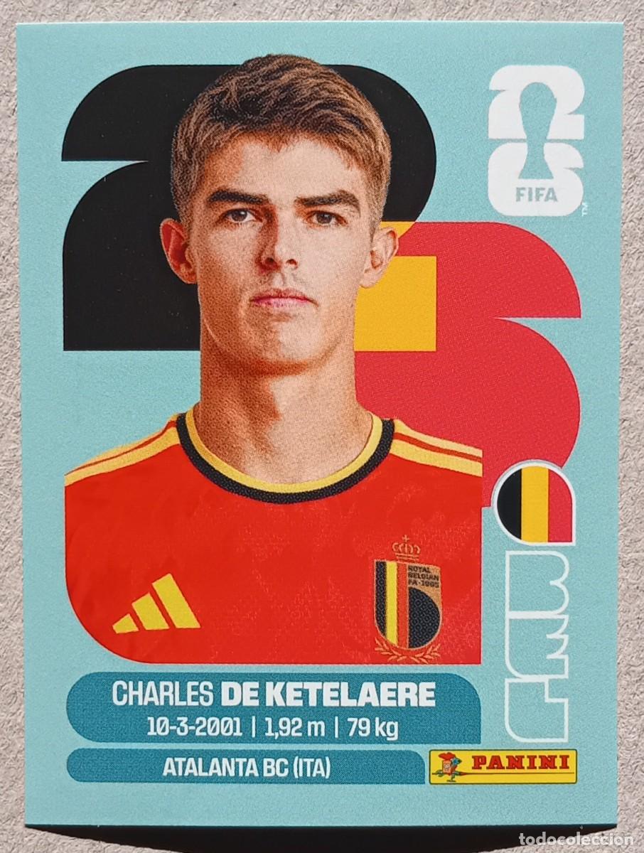 Cromos de f&uacute;tbol: Figurina Panini 2026 Cromo World Cup Usa Mundial 2026 Charles De Ketelaere Belgium n BEL 17