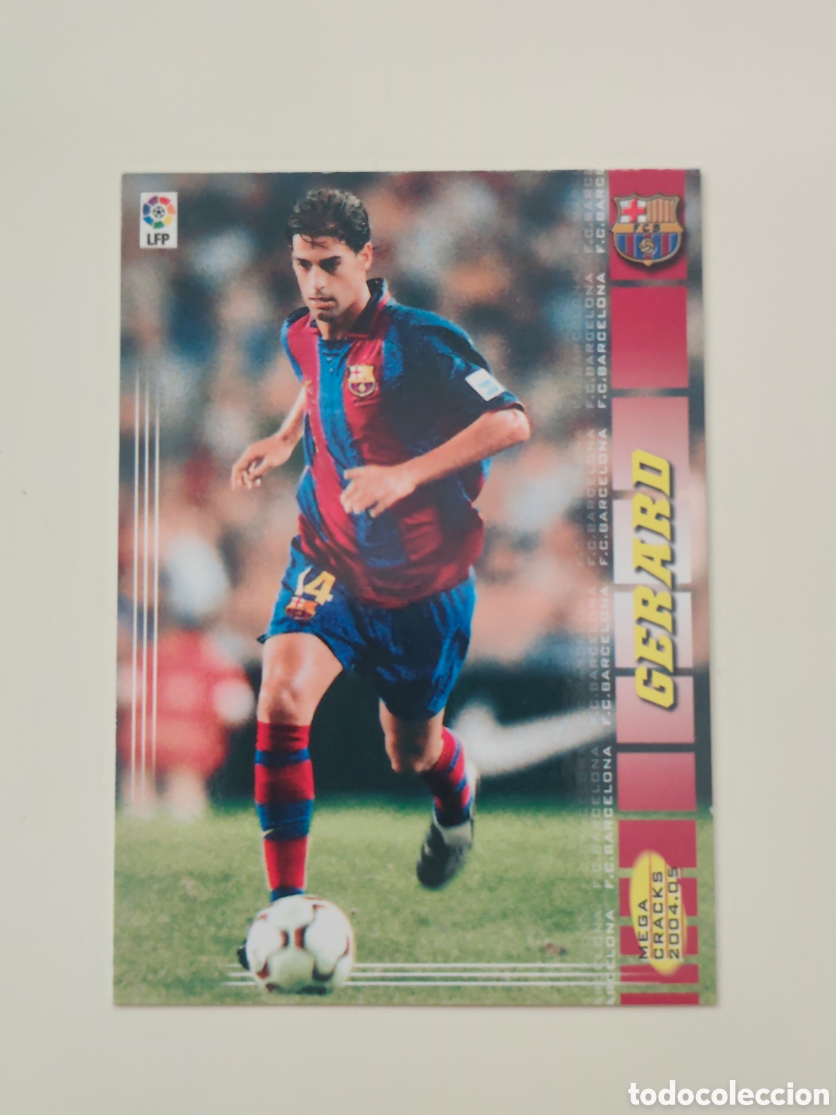 Cromos de f&uacute;tbol: 65 GERARD FC BARCELONA MEGACRACKS 2004 2005