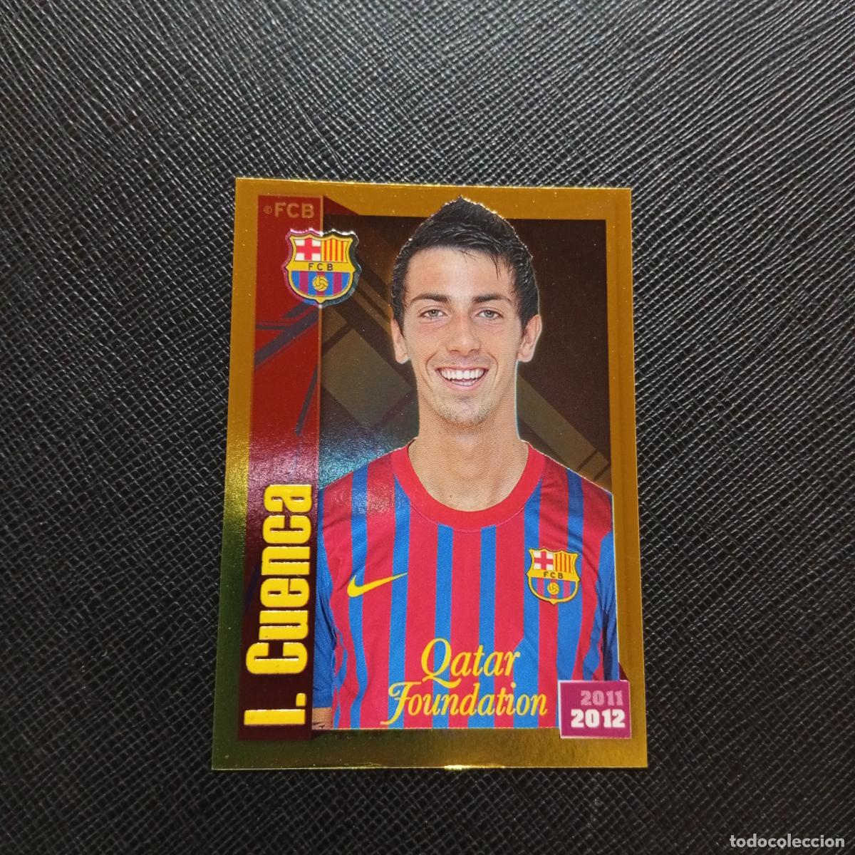 Cromos de f&uacute;tbol: 165 CUENCA BARCELONA PANINI COLECCION OFICIAL 2011 2012 CROMO 11 12 - SIN PEGAR - A155 PG8