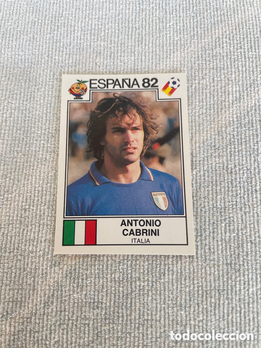 Cromos de f&uacute;tbol: ESPA&Ntilde;A 82 43 ANTONIO CABRINI