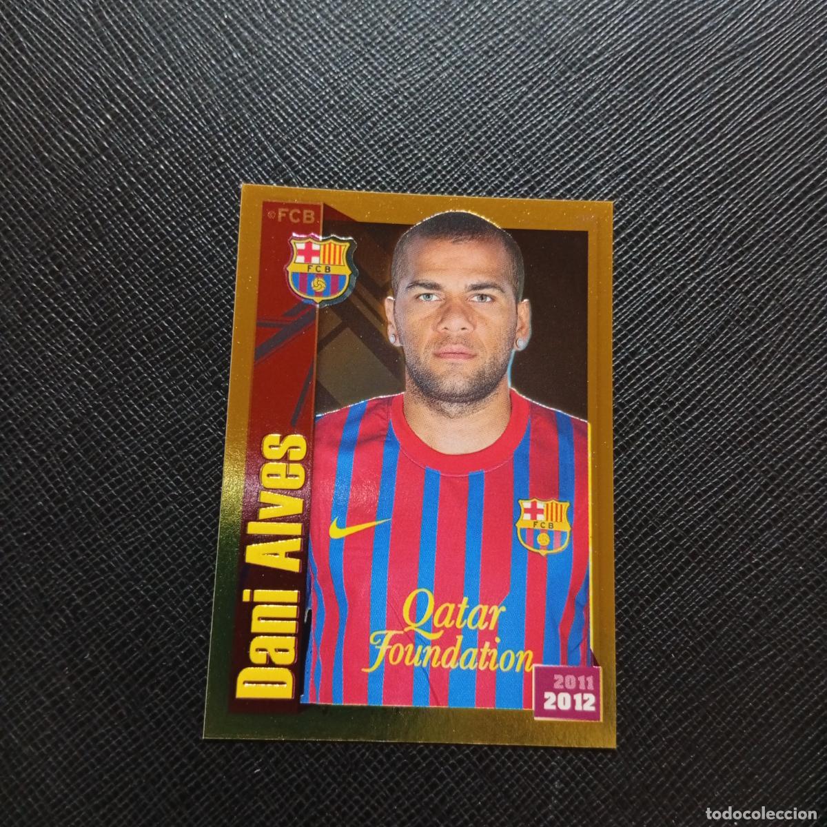 Cromos de f&uacute;tbol: 32 DANI ALVES BARCELONA PANINI COLECCION OFICIAL 2011 2012 CROMO 11 12 - SIN PEGAR - A155 PG9
