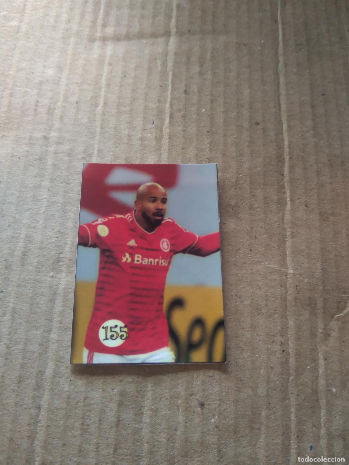Cromos de f&uacute;tbol: 155 INTERNACIONAL CROMO FUTBOL LIGA BRASIL BRASILEIRAO
