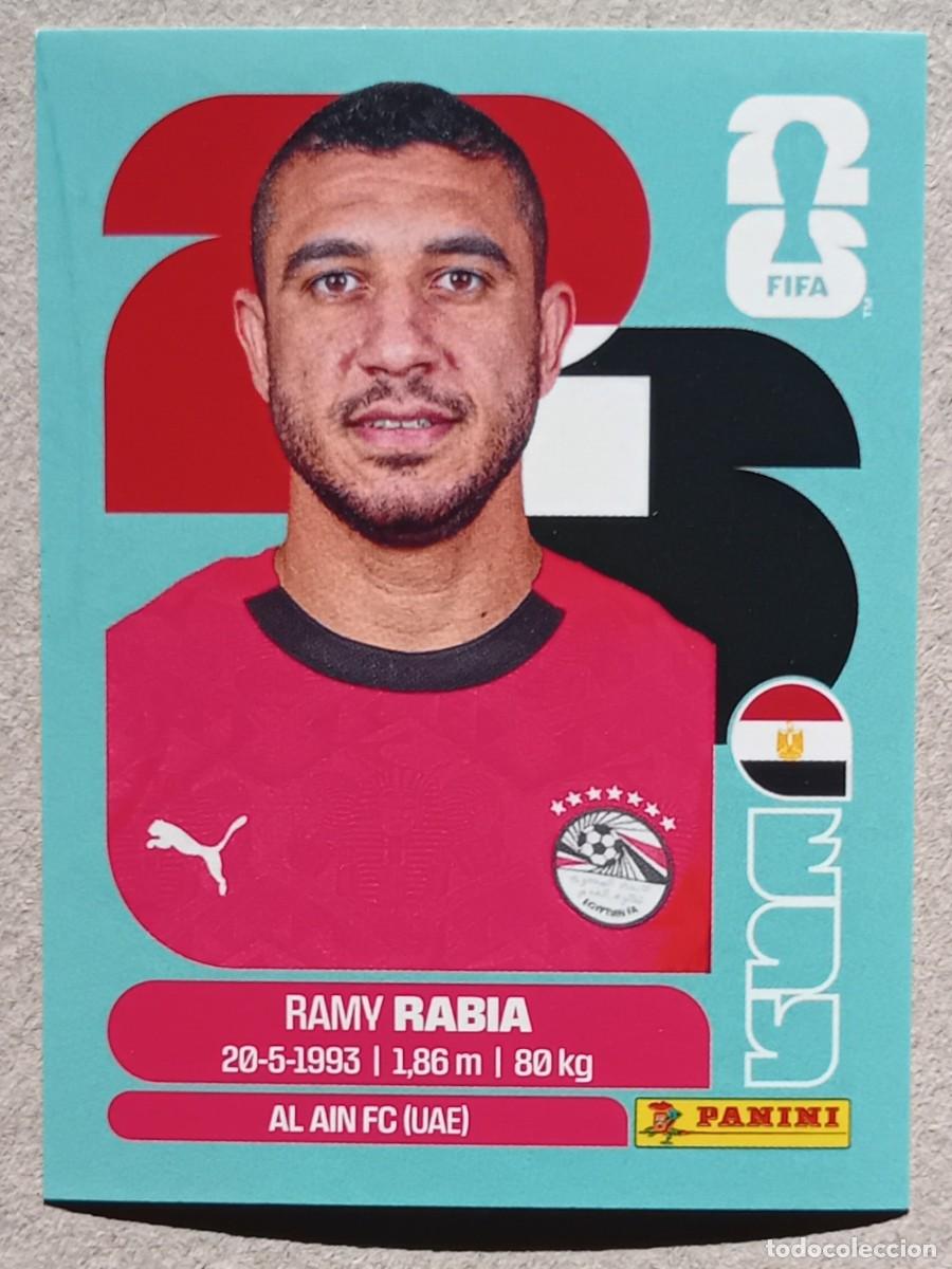 Cromos de f&uacute;tbol: Figurina Panini 2026 Cromo World Cup Usa Mundial 2026 Ramy Rabia Egypt n EGY 7