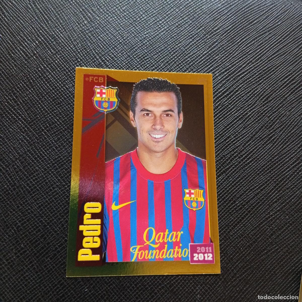 Cromos de f&uacute;tbol: 153 PEDRO BARCELONA PANINI COLECCION OFICIAL 2011 2012 CROMO 11 12 - SIN PEGAR - A155 PG9
