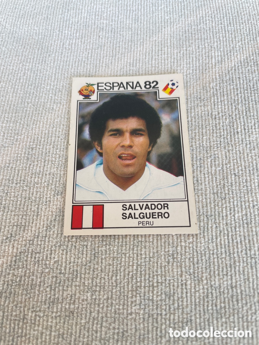 Cromos de f&uacute;tbol: ESPA&Ntilde;A 82 77 SALVADOR SALGUERO