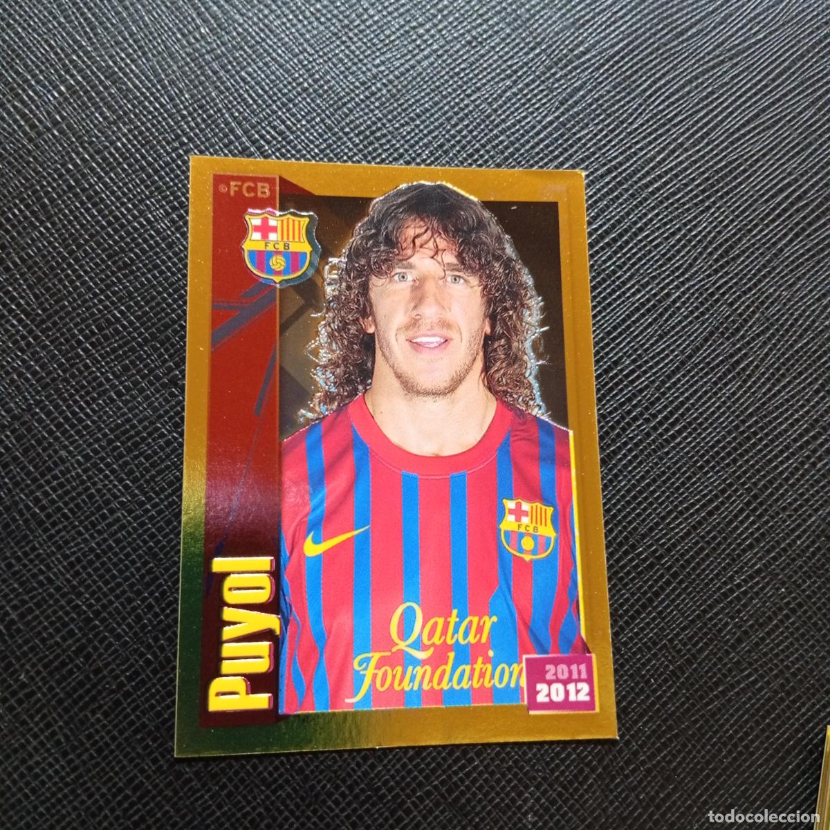 Cromos de f&uacute;tbol: 44 PUYOL BARCELONA PANINI COLECCION OFICIAL 2011 2012 CROMO 11 12 - SIN PEGAR - A155 PG9