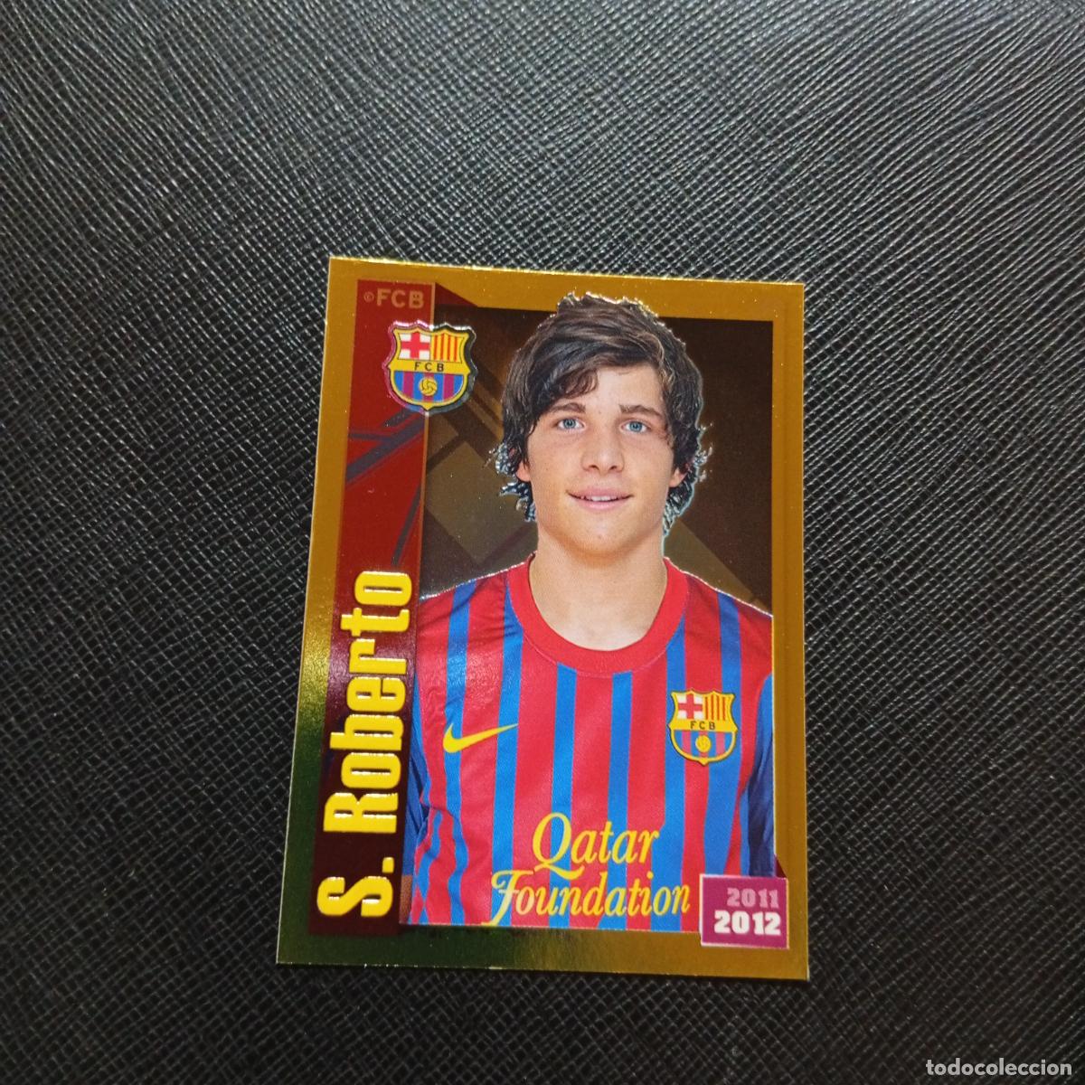 Cromos de f&uacute;tbol: 175 SERGI ROBERTO BARCELONA PANINI COLECCION OFICIAL 2011 2012 CROMO 11 12 - SIN PEGAR - A155 PG9