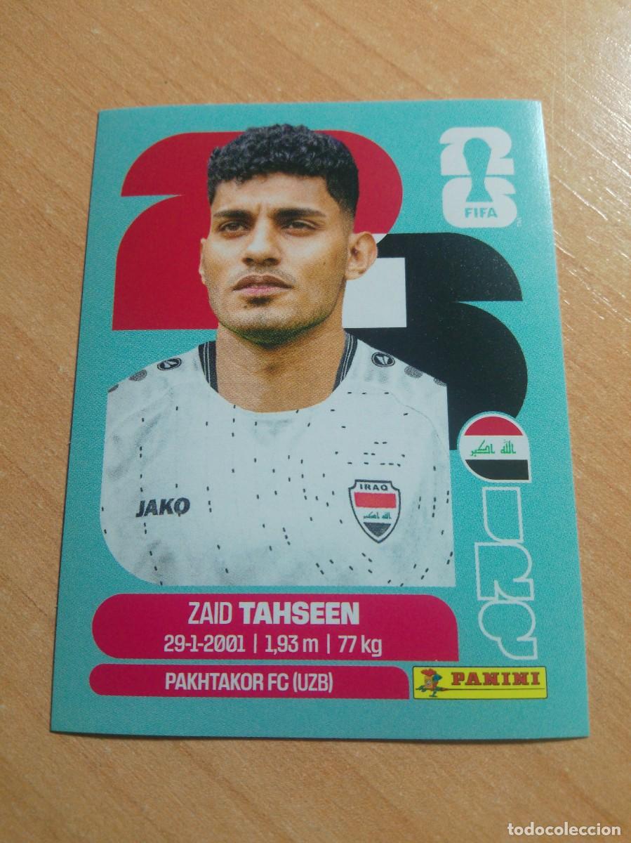 Cromos de f&uacute;tbol: TAHSEEN IRAQ IRQ 7 FIFA MUNDIAL 2026 WORLD CUP NUEVO