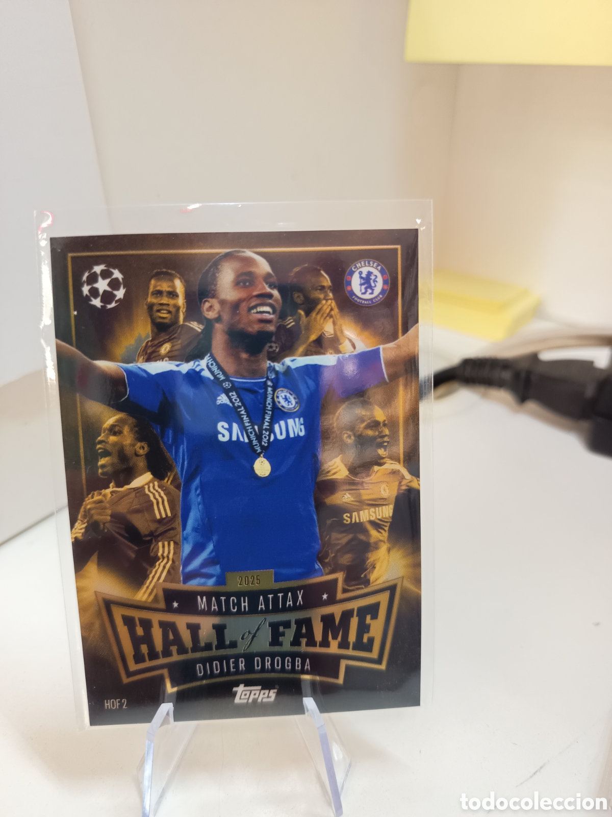 Cromos de f&uacute;tbol: HALL OF FAME DIDIER DROGBA HOF2 MATCH ATTAX 2025 2026