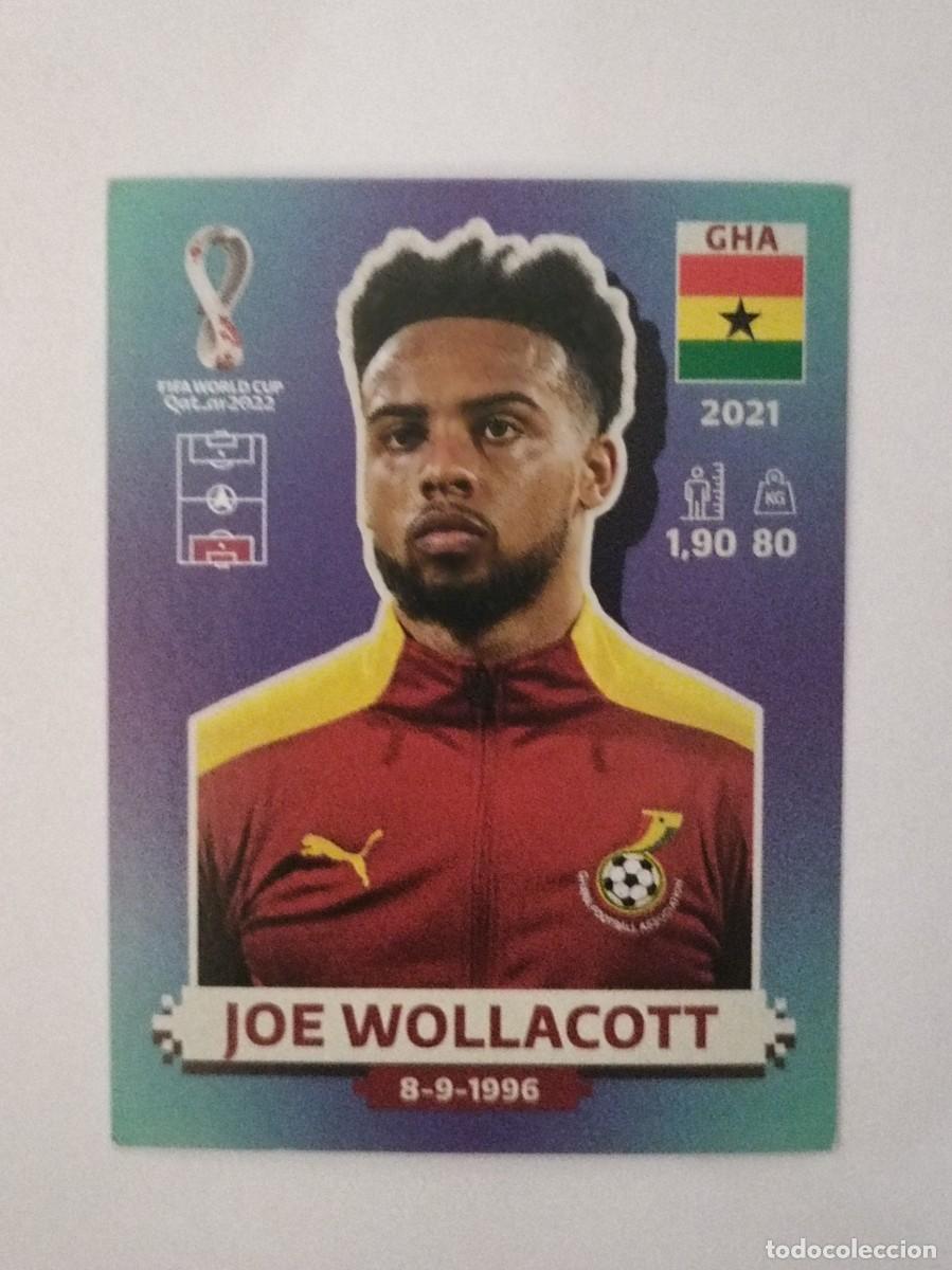 Cromos de f&uacute;tbol: #GHA 3 JOE WOLLACOTT (GHANA) MUNDIAL QATAR 2022 PANINI