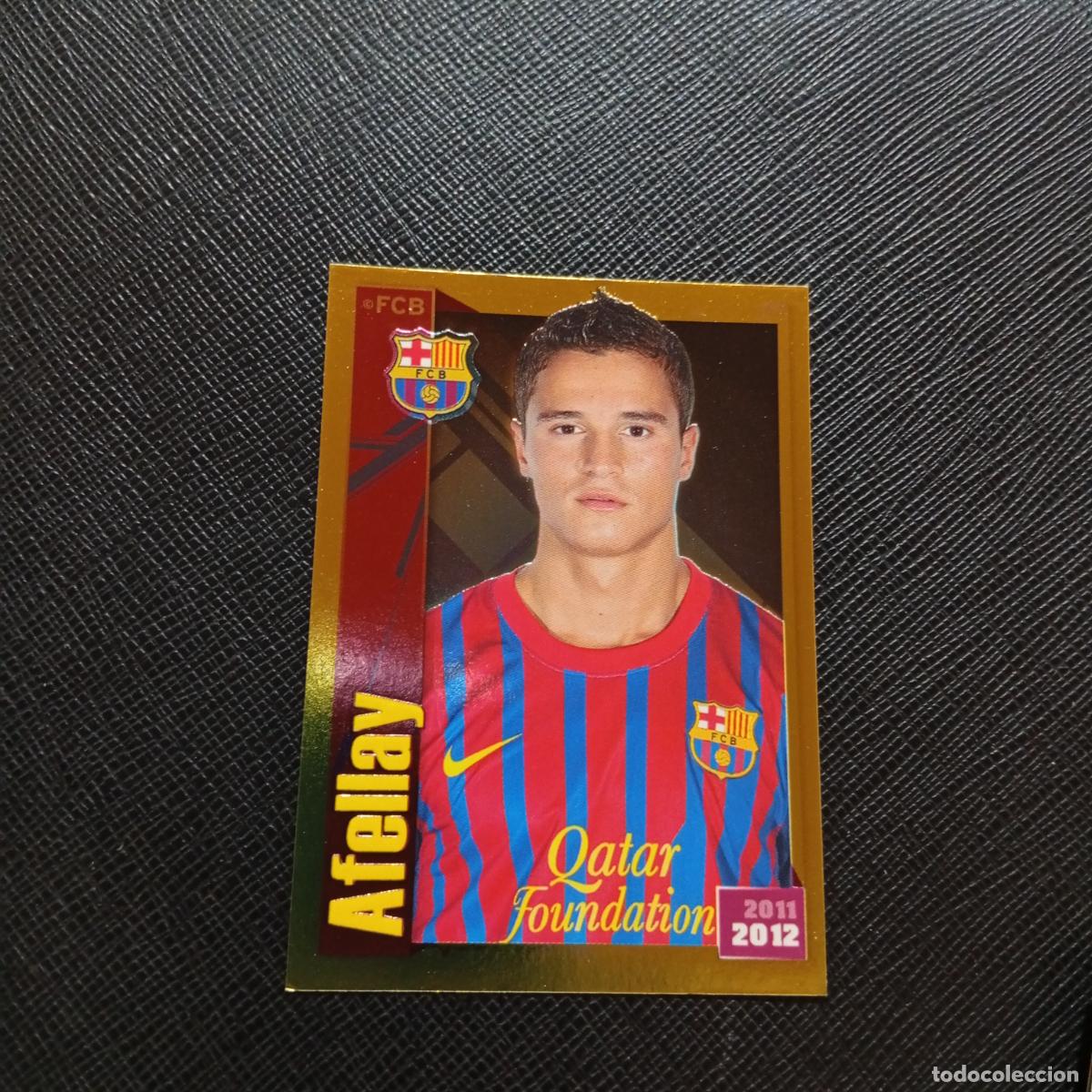 Cromos de f&uacute;tbol: 159 AFELLAY BARCELONA PANINI COLECCION OFICIAL 2011 2012 CROMO 11 12 - SIN PEGAR - A155 PG9