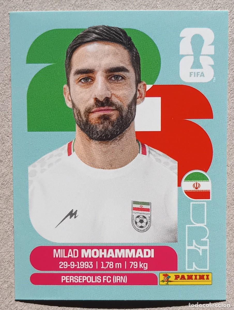 Cromos de f&uacute;tbol: Figurina Panini 2026 Cromo World Cup Usa Mundial 2026 Milad Mohammadi Iran n IRN 5