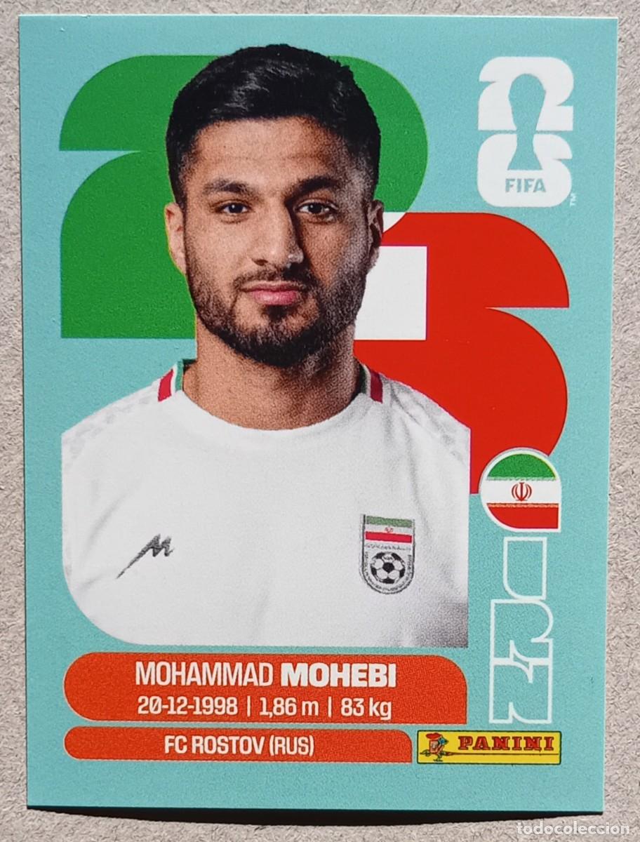 Cromos de f&uacute;tbol: Figurina Panini 2026 Cromo World Cup Usa Mundial 2026 Mohammad Mohebi Iran n IRN 16