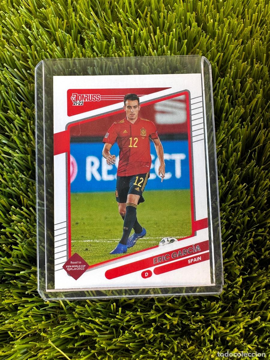 Cromos de f&uacute;tbol: N&ordm; 148 Eric Garc&iacute;a Espa&ntilde;a Donruss Road to Qatar 2022