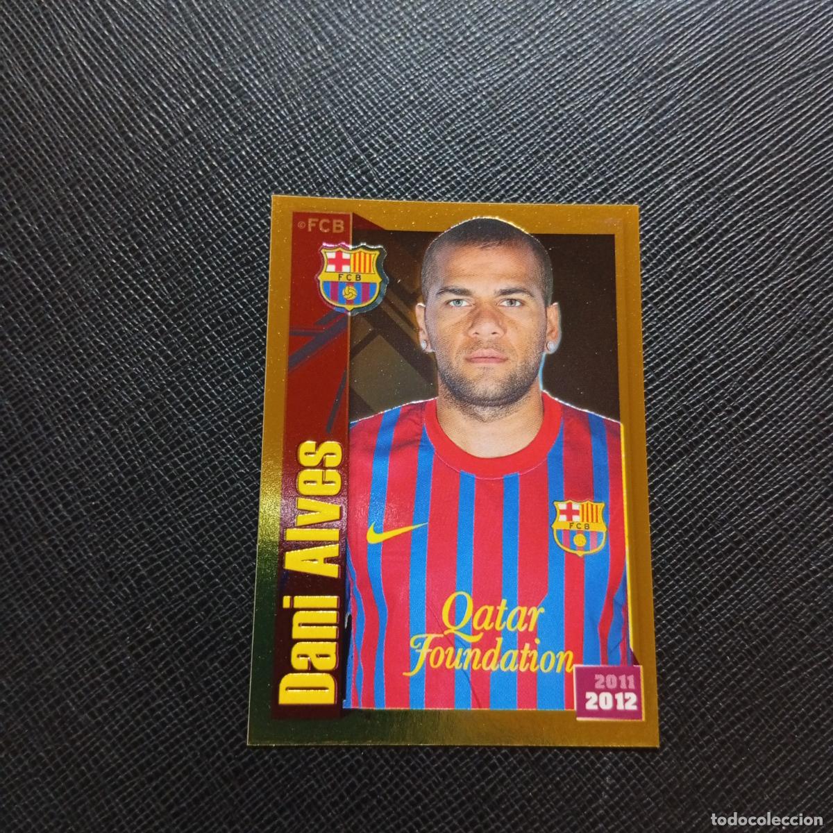 Cromos de f&uacute;tbol: 32 DANI ALVES BARCELONA PANINI COLECCION OFICIAL 2011 2012 CROMO 11 12 - SIN PEGAR - A155 PG9