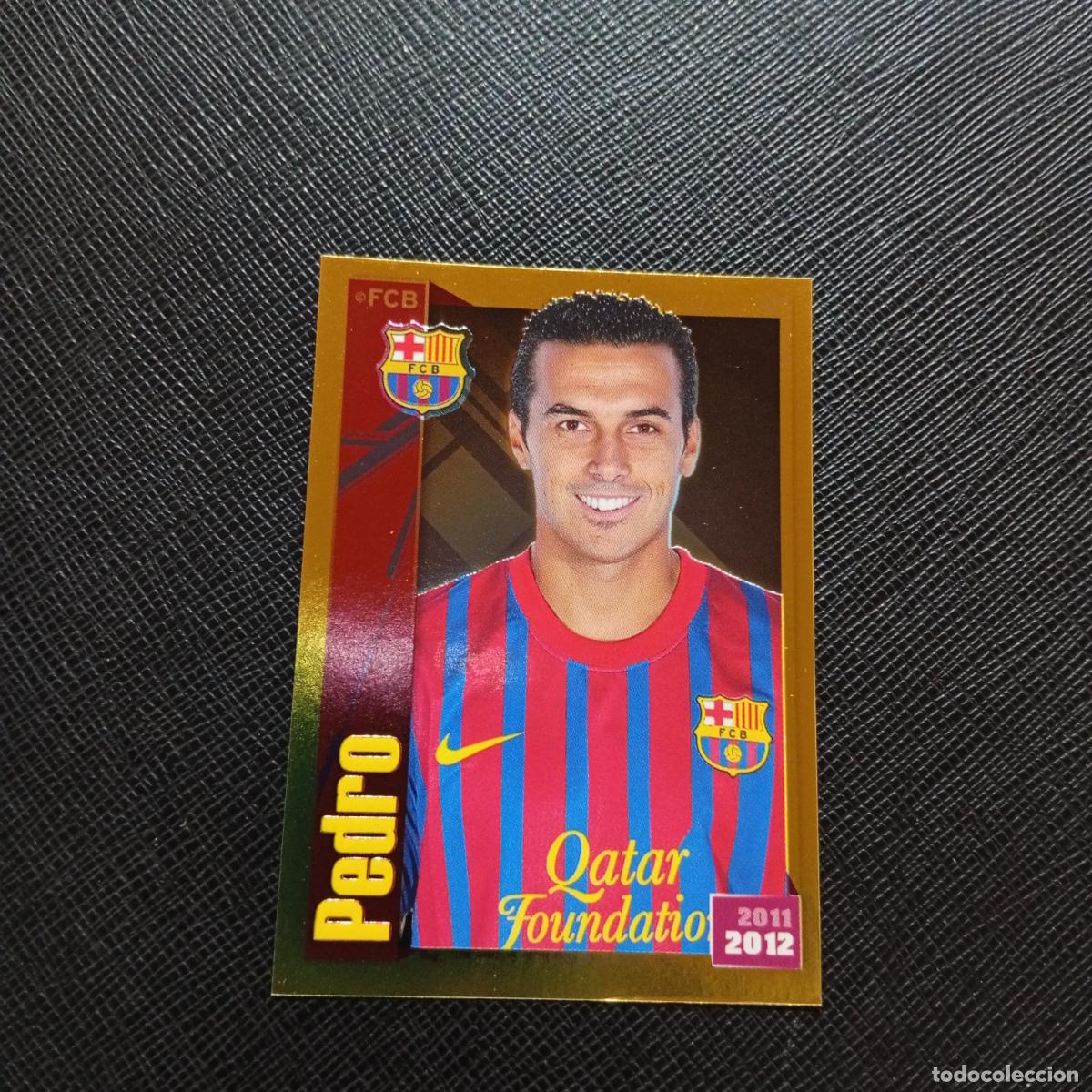Football Stickers: 153 PEDRO BARCELONA PANINI COLECCION OFICIAL 2011 2012 CROMO 11 12 - SIN PEGAR - A155 PG9