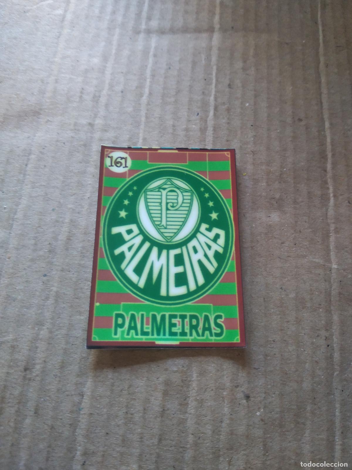 Football Stickers: 161 ESCUDO PALMEIRAS CROMO FUTBOL LIGA BRASIL BRASILEIRAO