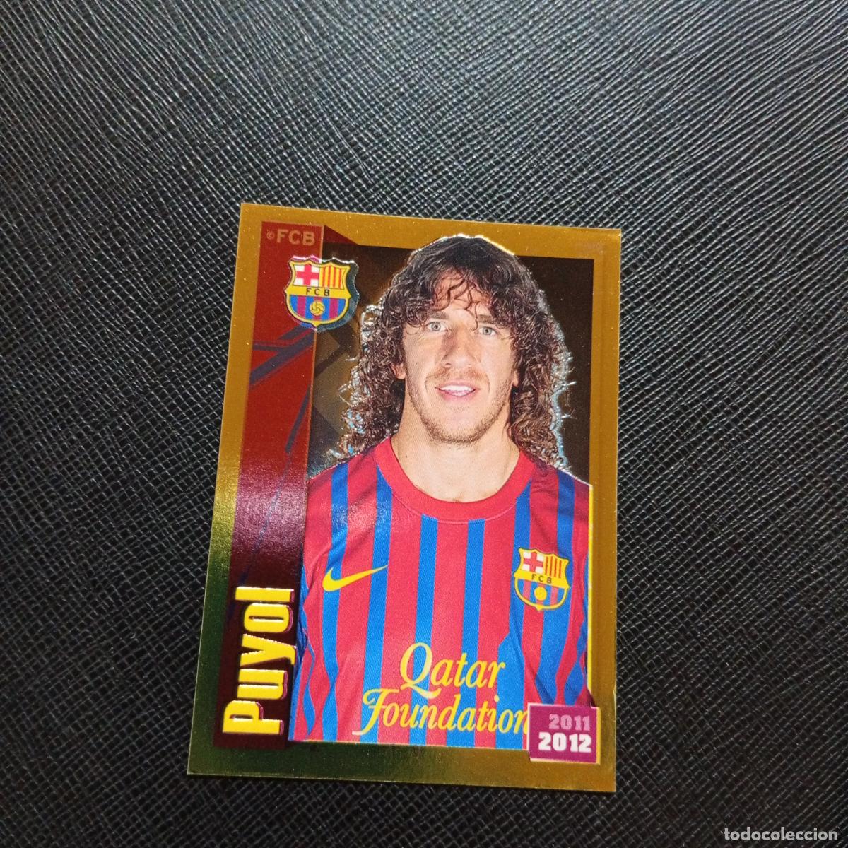 Football Stickers: 44 PUYOL BARCELONA PANINI COLECCION OFICIAL 2011 2012 CROMO 11 12 - SIN PEGAR - A155 PG9
