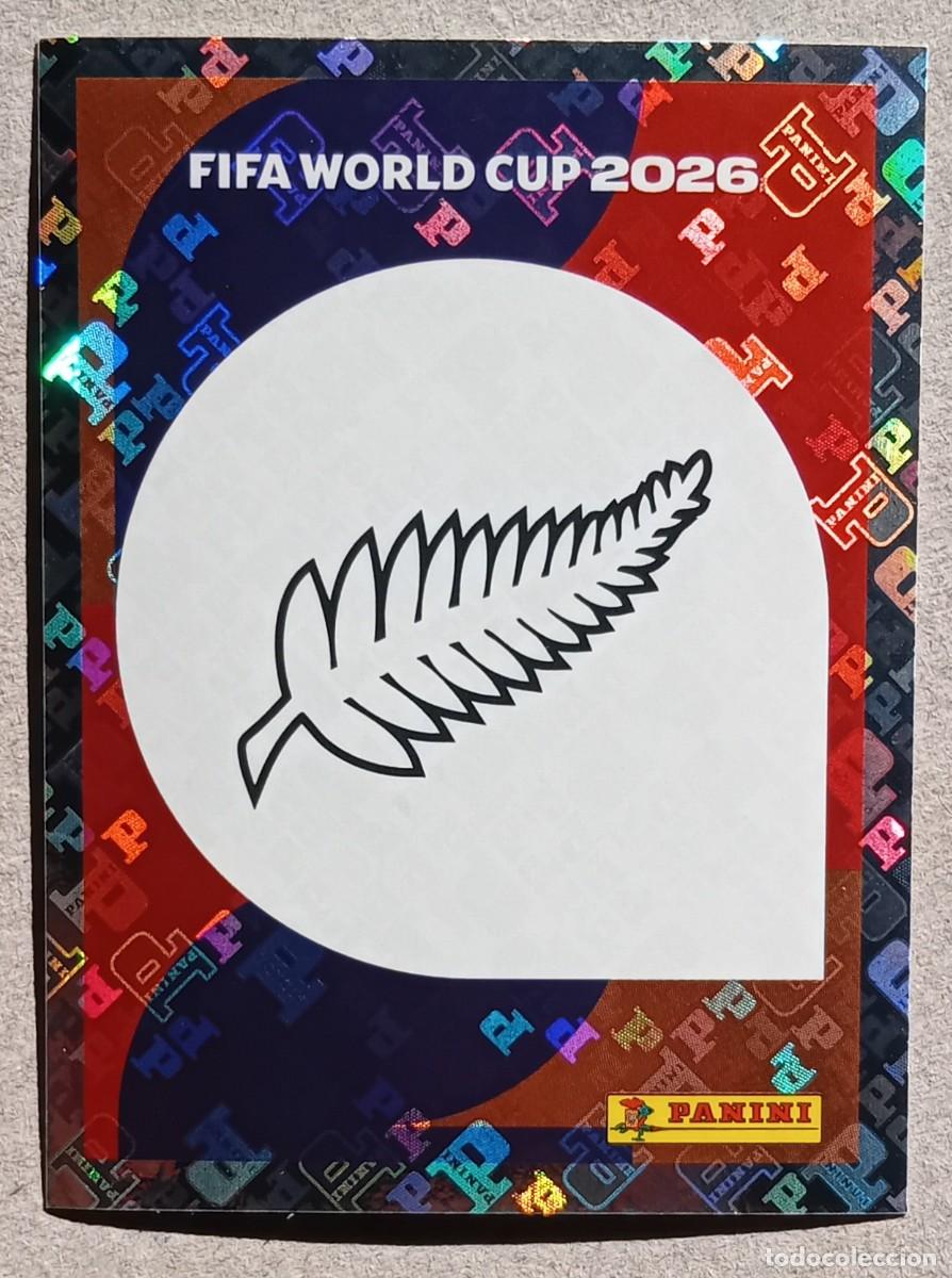 Figurine di Calcio: Figurina Panini 2026 Cromo World Cup Usa Mundial 2026 scudetto escudo badge New Zeland n NZL 1