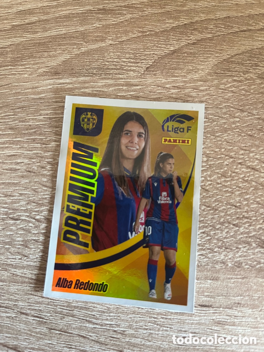 Figurine di Calcio: ALBA REDONDO PREMIUN LIGA F FEMENINA LEVANTE 2023 2024 23 24