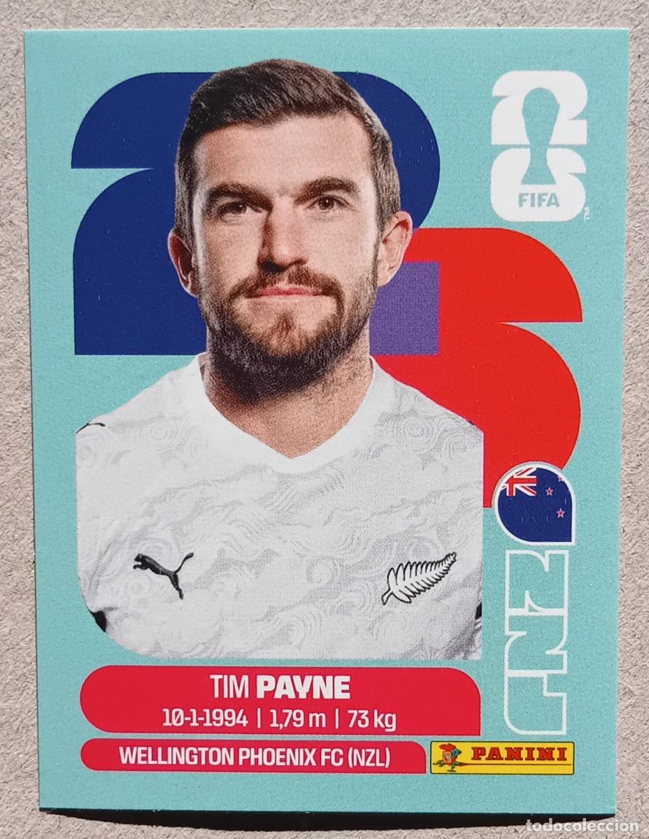 Figurine di Calcio: Figurina Panini 2026 Cromo World Cup Usa Mundial 2026 Tim Payne New Zeland n NZL 6