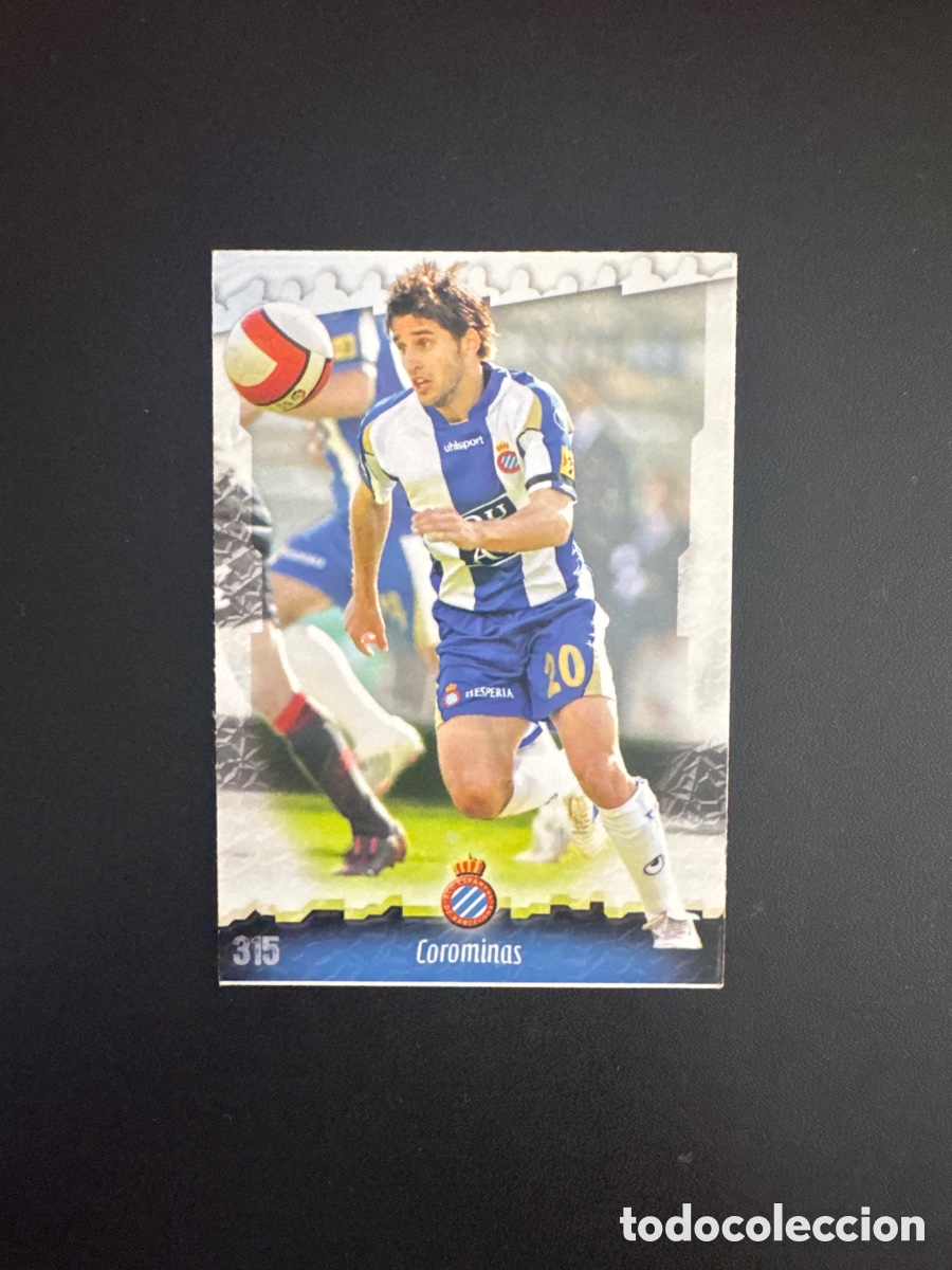 Fu&szlig;ball-Sticker: COROMINAS ESPA&Ntilde;OL NUMERO 315 MUNDICROMO 2008 LAS FICHAS DE LA LIGA 2009