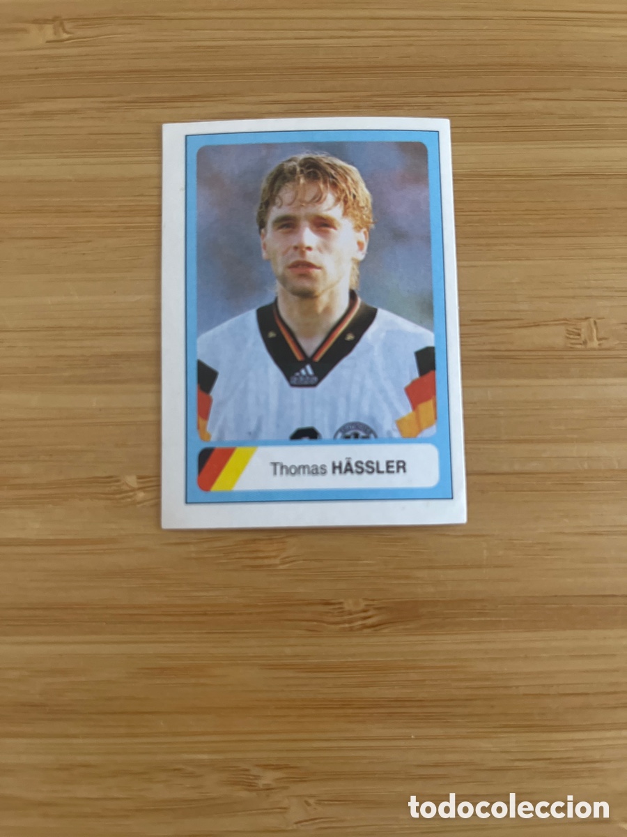 Figurine di Calcio: THOMAS H&Auml;SSLER ALEMANIA GERMANY 20 USA 1994 ESTADIO MUNDIAL WORLD CUP FUTBOL 94 NUEVO SIN PEGAR