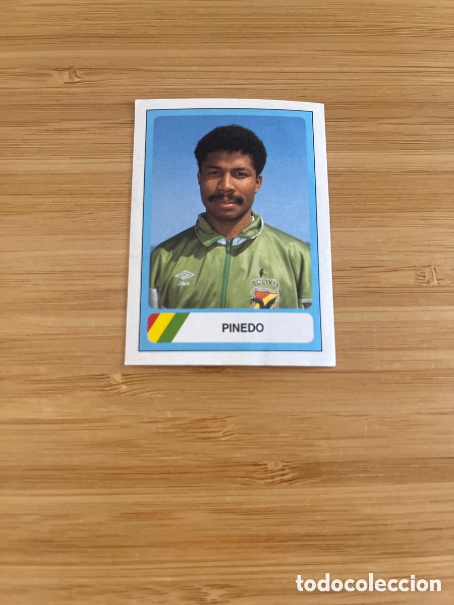 Fu&szlig;ball-Sticker: PINEDO 73 BOLIVIA USA 1994 ESTADIO MUNDIAL WORLD CUP FUTBOL 94 CROMO NUEVO SIN PEGAR