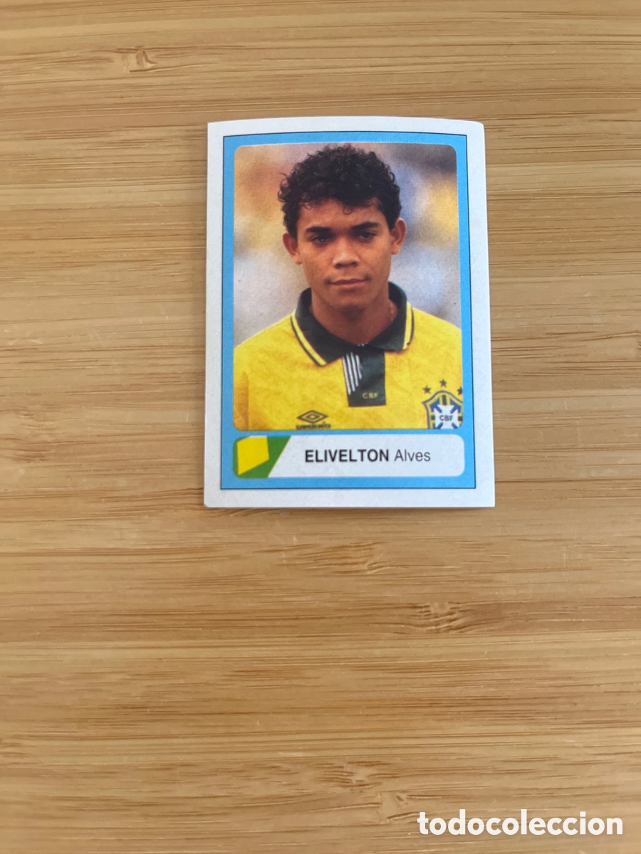 Cartes &agrave; collectionner de Football: ELIVELTON ALVES 101 BRASIL USA 1994 ESTADIO MUNDIAL WORLD CUP FUTBOL 94 CROMO NUEVO SIN PEGAR