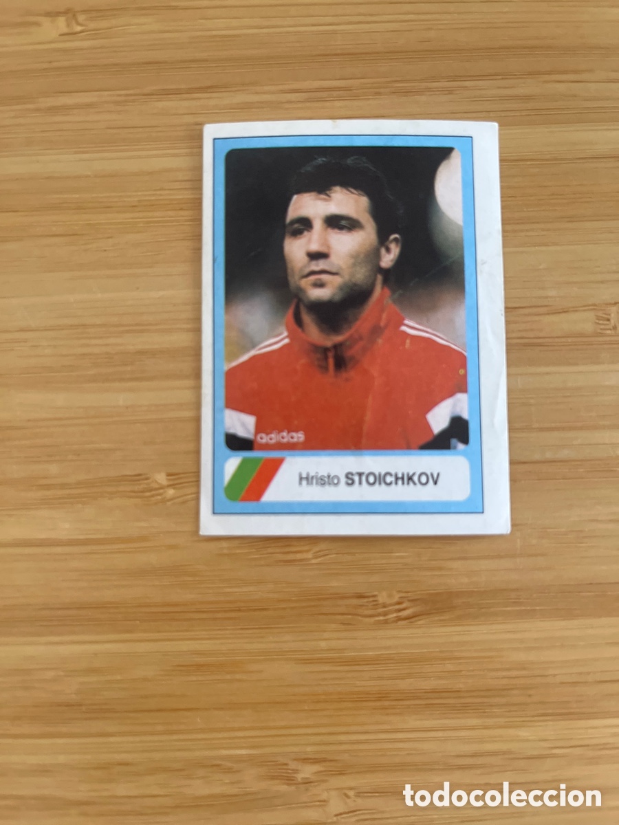 Cartes &agrave; collectionner de Football: HRISTO STOICHKOV 123 BULGARIA USA 1994 ESTADIO MUNDIAL WORLD CUP FUTBOL 94 CROMO NUEVO SIN PEGAR