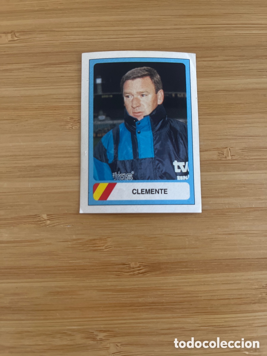 Football Stickers: CLEMENTE 163 ESPA&Ntilde;A SPAIN USA 1994 ESTADIO MUNDIAL WORLD CUP FUTBOL 94 CROMO NUEVO SIN PEGAR