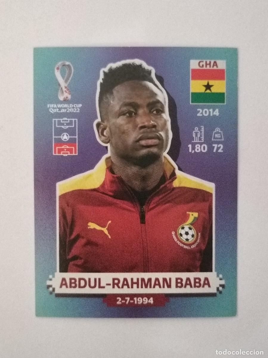 Figurine di Calcio: #GHA 6 ABDUL-RAHMAN BABA (GHANA) MUNDIAL QATAR 2022 PANINI