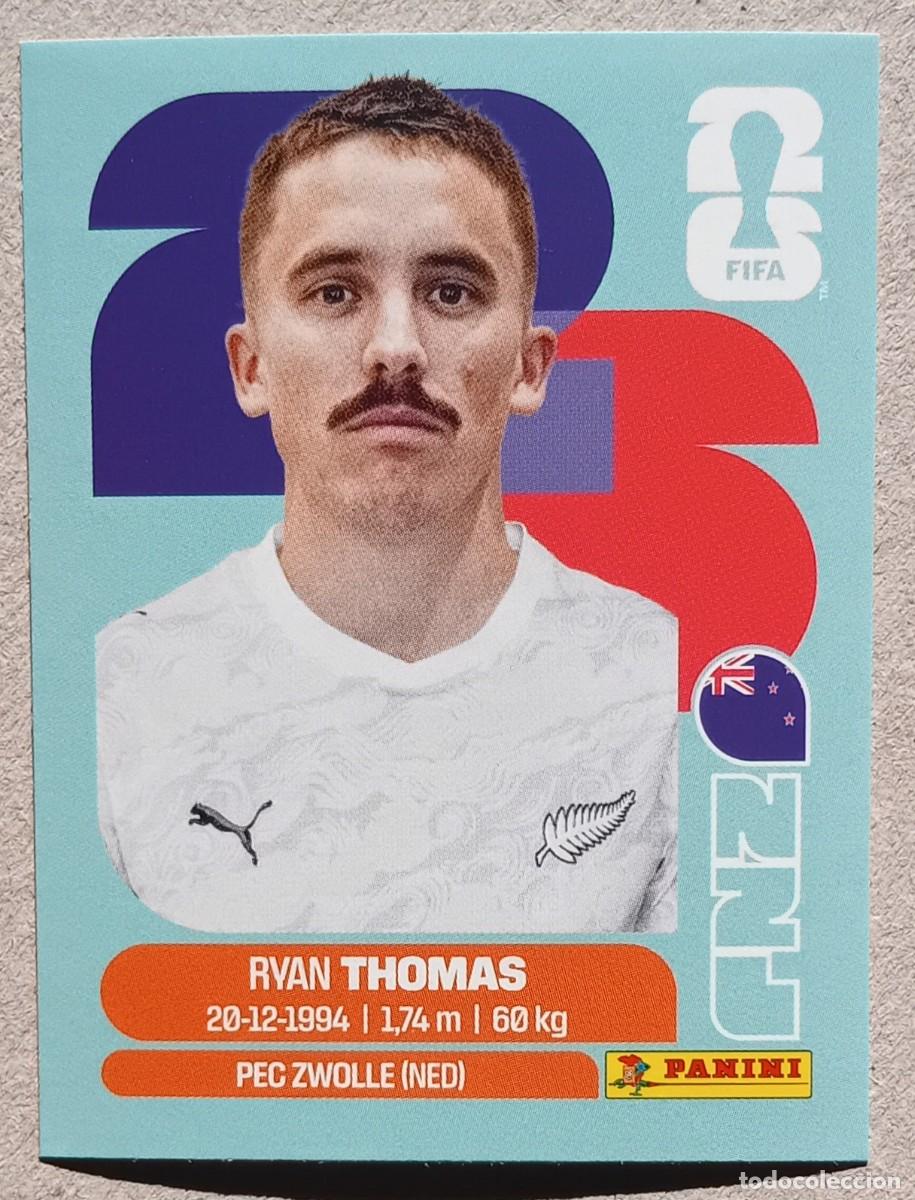 Figurine di Calcio: Figurina Panini 2026 Cromo World Cup Usa Mundial 2026 Ryan Thomas New Zeland n NZL 12