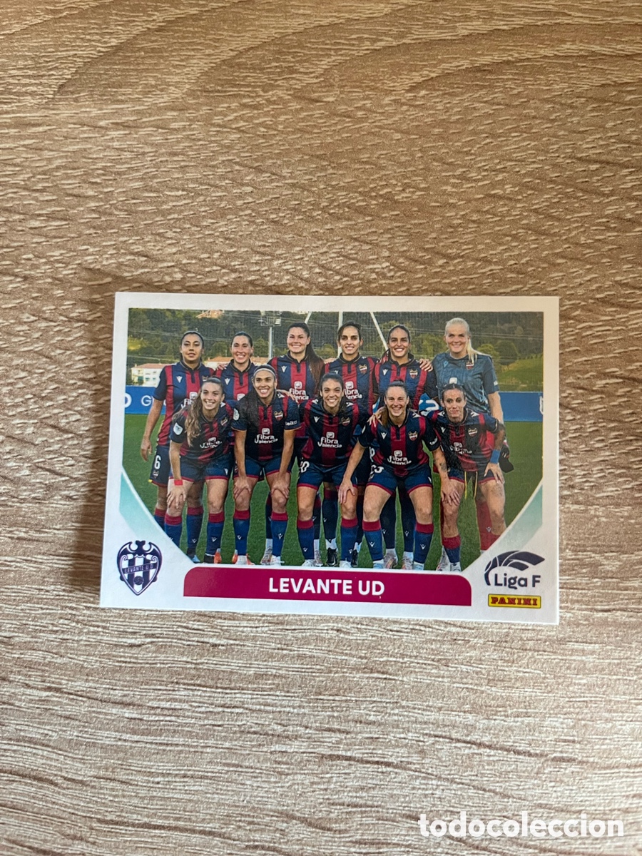 Figurine di Calcio: 163 LEVANTE LIGA F FEMENINA EQUIPO UD 2023 2024 23 24