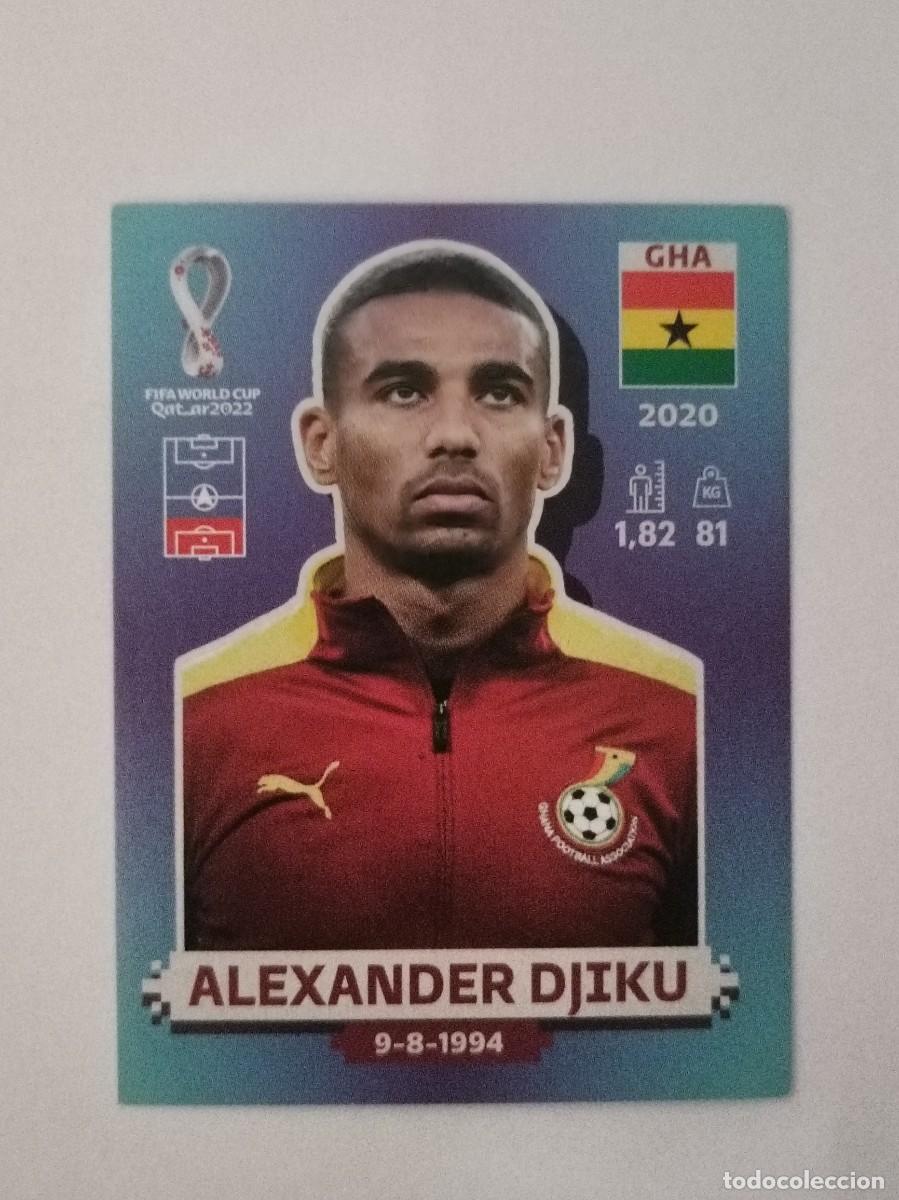 Cromos de Futebol: #GHA 7 ALEXANDER DJIKU (GHANA) MUNDIAL QATAR 2022 PANINI
