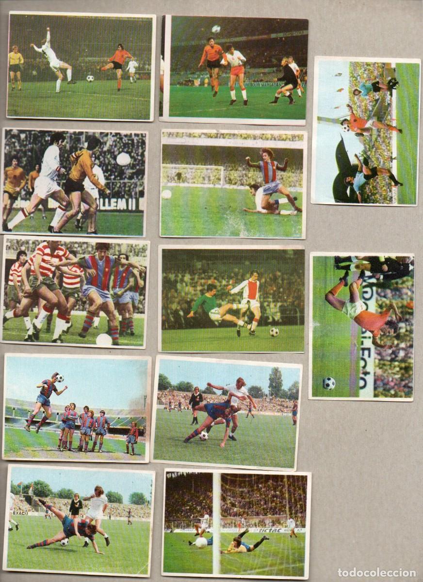 Figurine di Calcio: CROMOS DE JOHAN CRUIFF, ASI JUEGO AL FUTBOL, CROPAN. SIN PEGAR. 1,50 CADA UNO. 12 DIFERENTES,