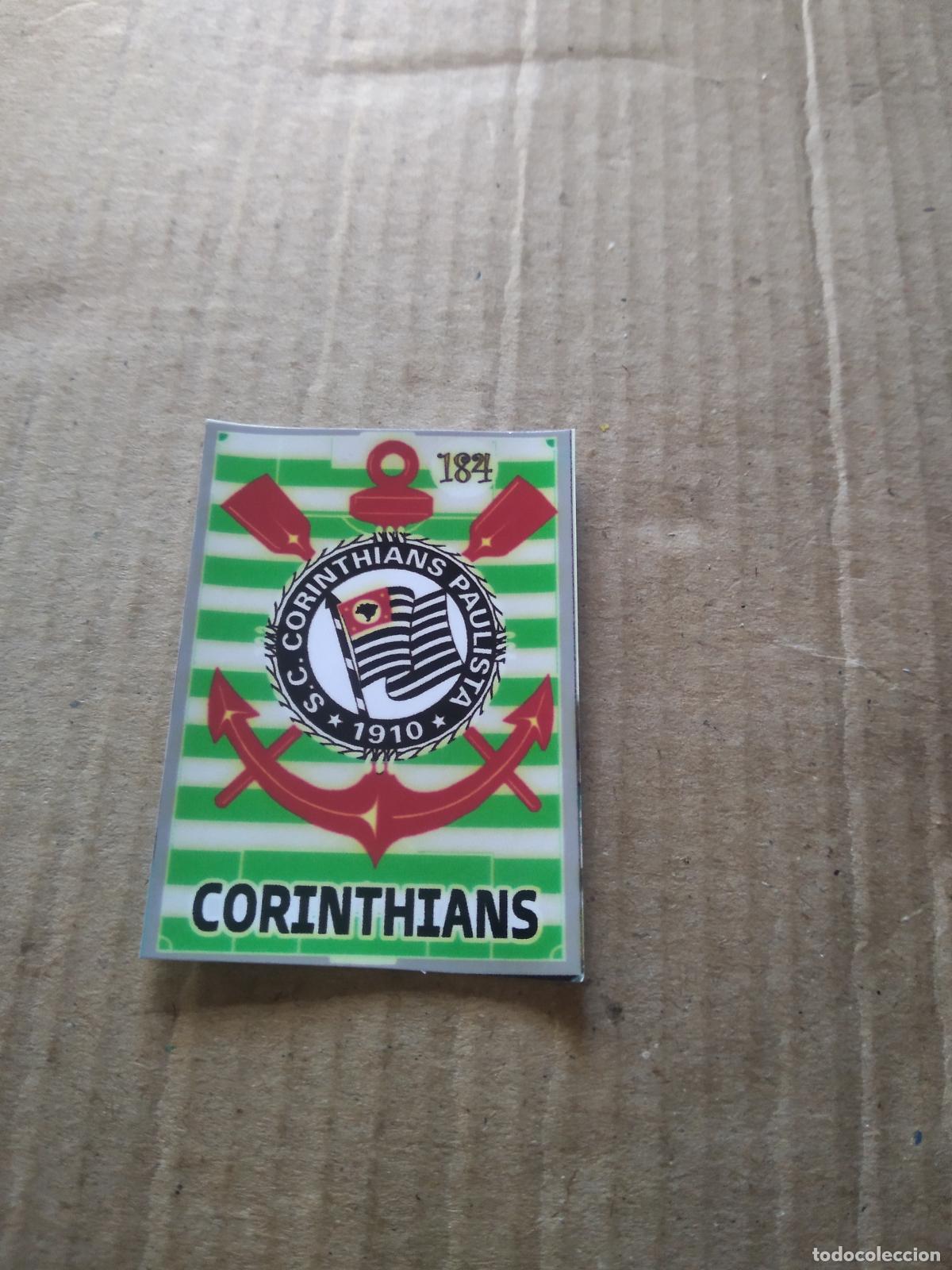 Football Stickers: 184 CORINTHIANS CROMO FUTBOL LIGA BRASIL BRASILEIRAO