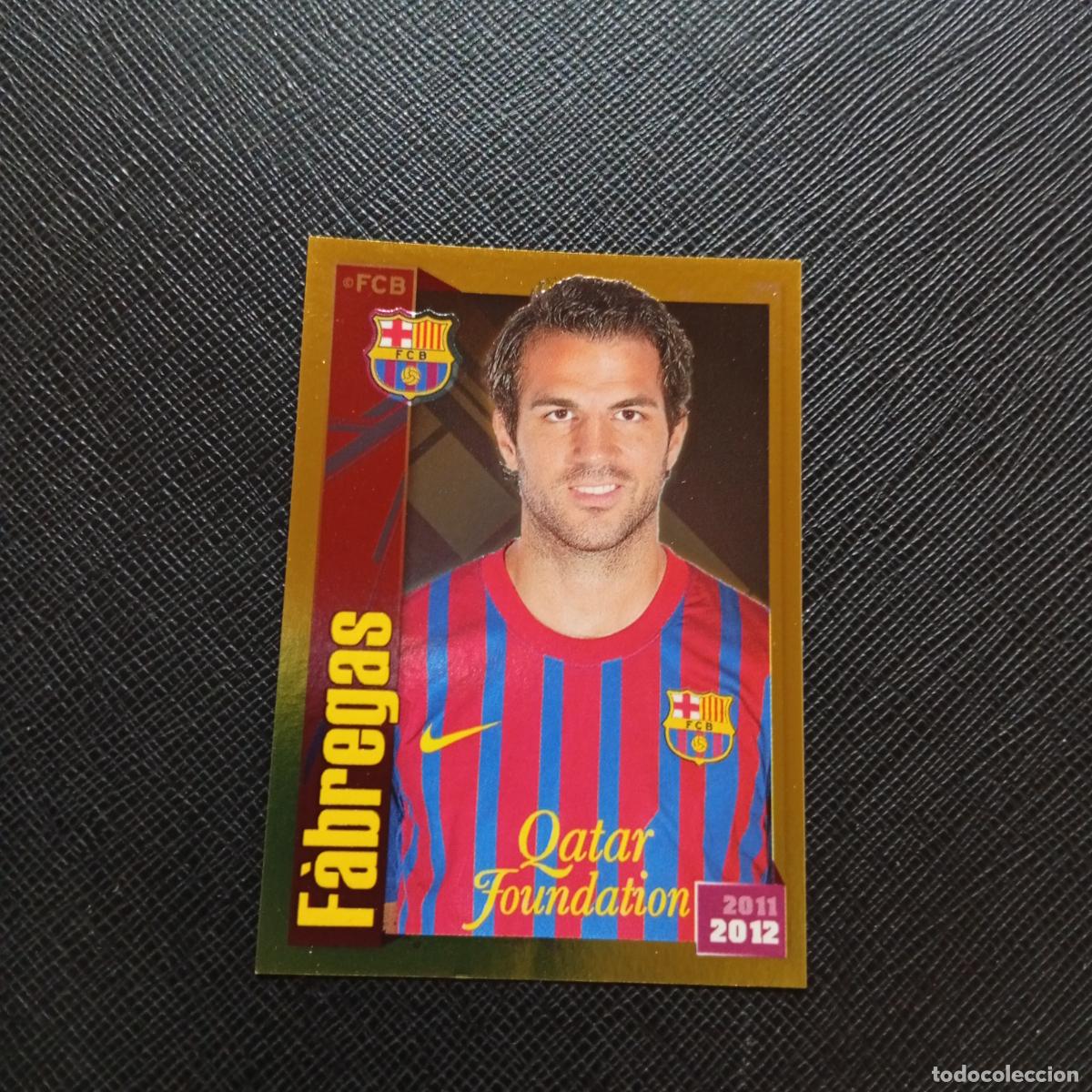 Fu&szlig;ball-Sticker: 92 CESC FABREGAS BARCELONA PANINI COLECCION OFICIAL 2011 2012 CROMO 11 12 - SIN PEGAR - A155 PG10