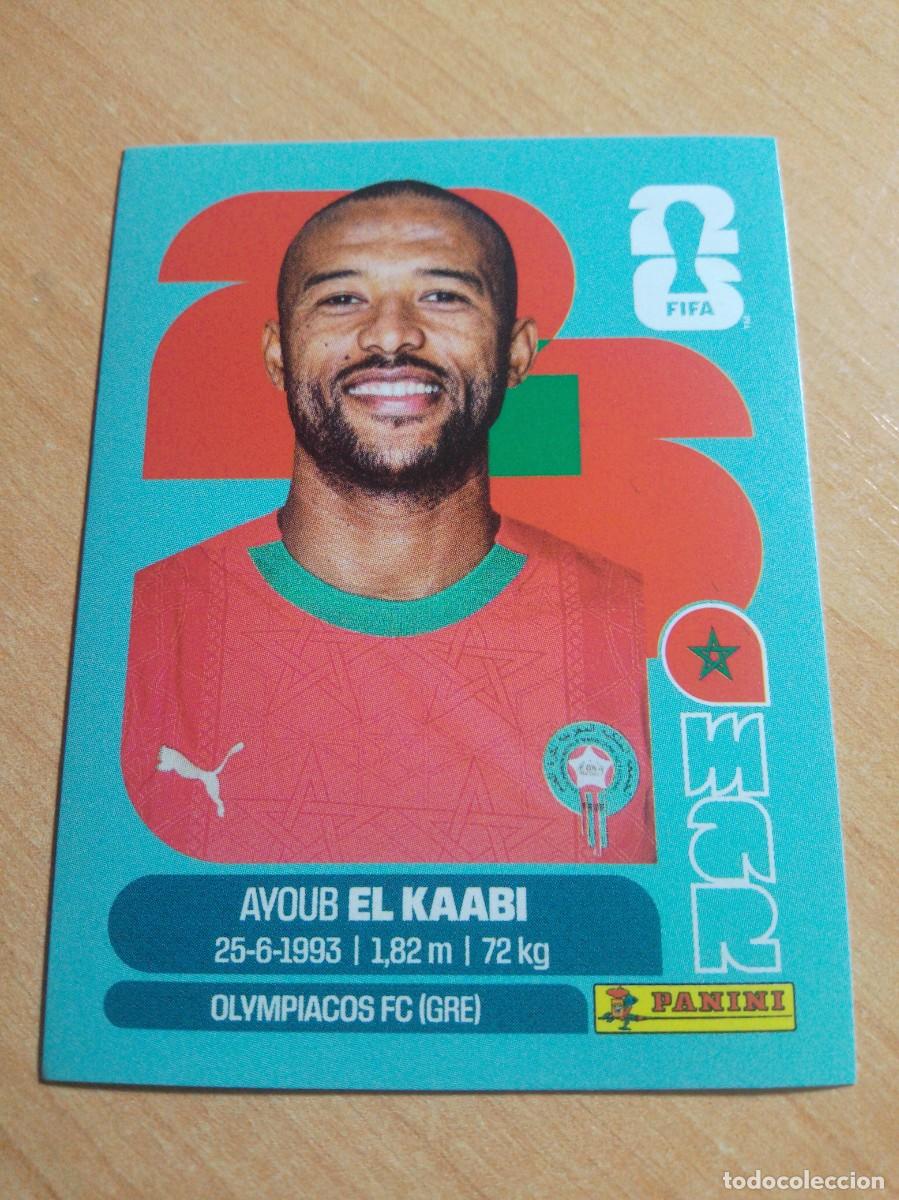Cromos de f&uacute;tbol: EL KAABI MARRUECOS MAR 20 MUNDIAL FIFA WORLD CUP 2026 26 PANINI STICKERS NUEVO