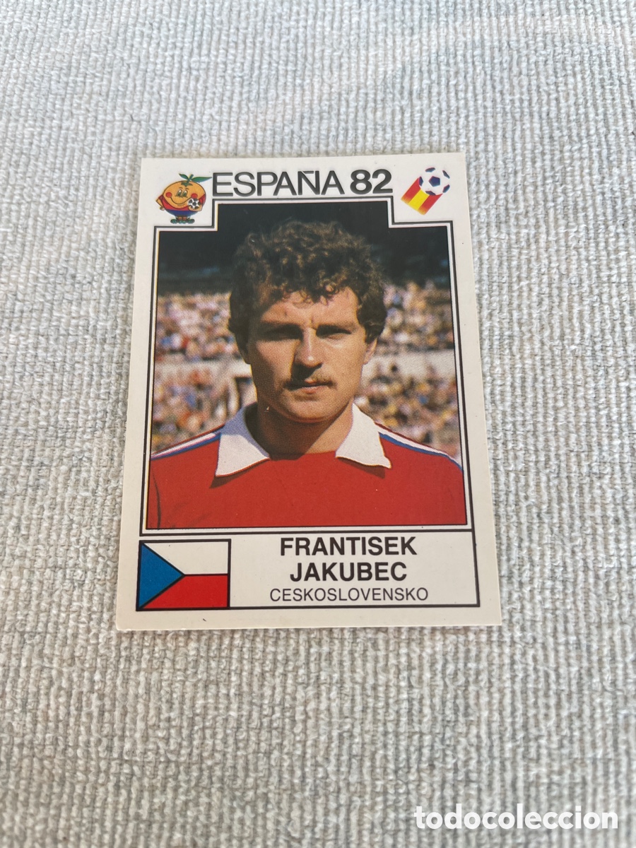 Cromos de f&uacute;tbol: F ESPA&Ntilde;A 82 259 FRANTISEK JAKUBEC